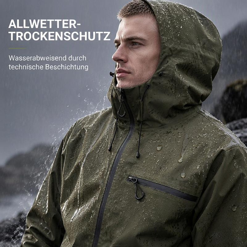 📢📢50% Rabatt!!! 🎉✨Wasserdichte Outdoor-Kapuzenjacke für Herren
