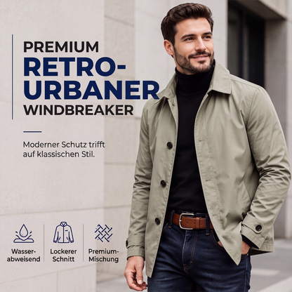 📢📢50%Rabatt!!!🎉✨Wasserdichter mittellanger Trenchcoat für Herren