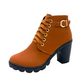 🔥 50% Rabatt – Nur heute👖 Damen Vintage Stiefeletten mit Blockabsatz