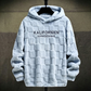 📢📢50%Rabatt!!!🎉✨Herren Plüsch-Kapuzenpullover im Schachbrettmuster