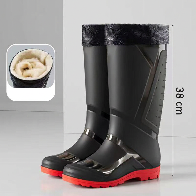 📢📢50%Rabatt!!!🎉✨Rutschfeste Herren-High-Top-Regenstiefel