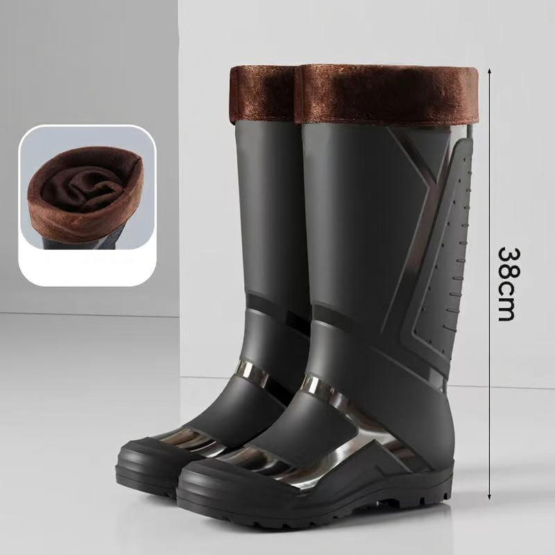📢📢50%Rabatt!!!🎉✨Rutschfeste Herren-High-Top-Regenstiefel