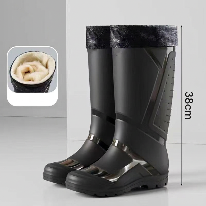 📢📢50%Rabatt!!!🎉✨Rutschfeste Herren-High-Top-Regenstiefel