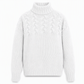 📢📢50%Rabatt!!!🎉✨Legerer Strickpullover mit Rollkragen in Unifarbe