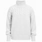 📢📢50%Rabatt!!!🎉✨Legerer Strickpullover mit Rollkragen in Unifarbe