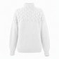 📢📢50%Rabatt!!!🎉✨Legerer Strickpullover mit Rollkragen in Unifarbe