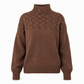 📢📢50%Rabatt!!!🎉✨Legerer Strickpullover mit Rollkragen in Unifarbe