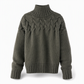 📢📢50%Rabatt!!!🎉✨Legerer Strickpullover mit Rollkragen in Unifarbe