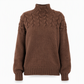 📢📢50%Rabatt!!!🎉✨Legerer Strickpullover mit Rollkragen in Unifarbe