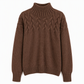 📢📢50%Rabatt!!!🎉✨Legerer Strickpullover mit Rollkragen in Unifarbe