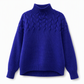📢📢50%Rabatt!!!🎉✨Legerer Strickpullover mit Rollkragen in Unifarbe