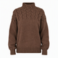 📢📢50%Rabatt!!!🎉✨Legerer Strickpullover mit Rollkragen in Unifarbe