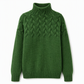📢📢50%Rabatt!!!🎉✨Legerer Strickpullover mit Rollkragen in Unifarbe