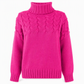 📢📢50%Rabatt!!!🎉✨Legerer Strickpullover mit Rollkragen in Unifarbe