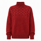 📢📢50%Rabatt!!!🎉✨Legerer Strickpullover mit Rollkragen in Unifarbe