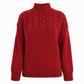 📢📢50%Rabatt!!!🎉✨Legerer Strickpullover mit Rollkragen in Unifarbe