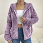 📢📢50%Rabatt!!!🎉✨Damen Kapuzenjacke aus kuscheligem, flauschigem Material