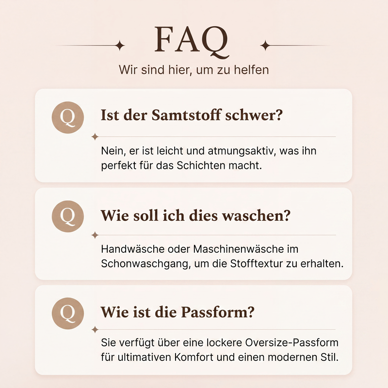 🔥Beliebtes Produkt ！✨Samt-Oberteil mit 3/4-Ärmeln und Halb-Reißverschluss für Damen