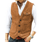 📢📢50%Rabatt!!!🎉✨Herren-Casual-Vintage-Weste mit V-Ausschnitt