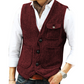 📢📢50%Rabatt!!!🎉✨Herren-Casual-Vintage-Weste mit V-Ausschnitt