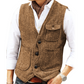 📢📢50%Rabatt!!!🎉✨Herren-Casual-Vintage-Weste mit V-Ausschnitt
