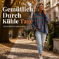 📢📢50%Rabatt!!!🎉✨Retro-Karierter Kapuzenstrickpullover für Damen