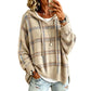 📢📢50%Rabatt!!!🎉✨Retro-Karierter Kapuzenstrickpullover für Damen