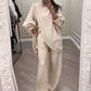 🔥Beliebtes Produkt ！✨Damen Oversize-Pullover & Hose Set