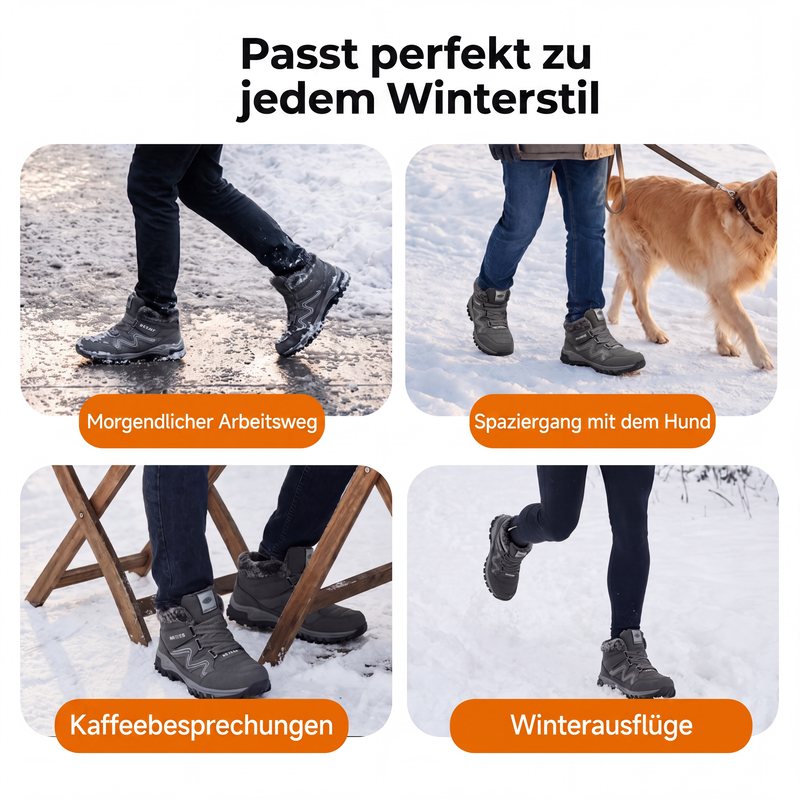 📢📢50%Rabatt!!!🎉✨Unisex Thermo-Winter-Outdoor-Stiefeletten