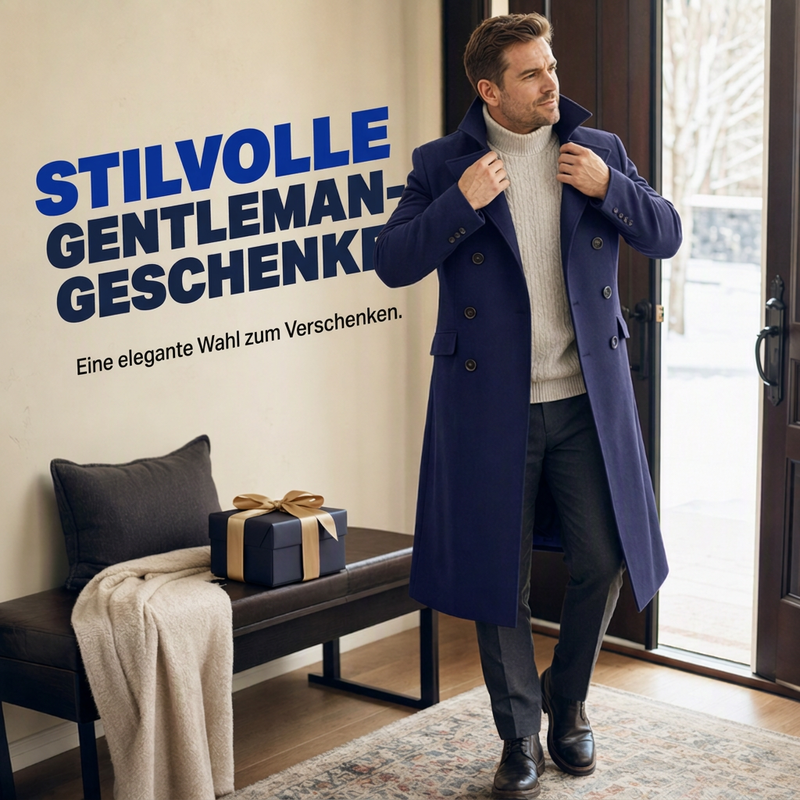 📢🎉50%Rabatt!!!🛍️✨Eleganter, hochwertiger warmer Mantel für Herren