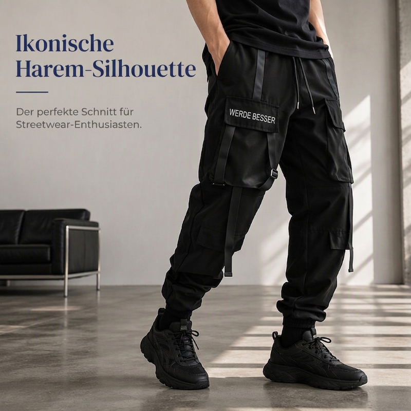 📢🎉50%Rabatt!!!🛍️✨Weite Cargohose für Herren