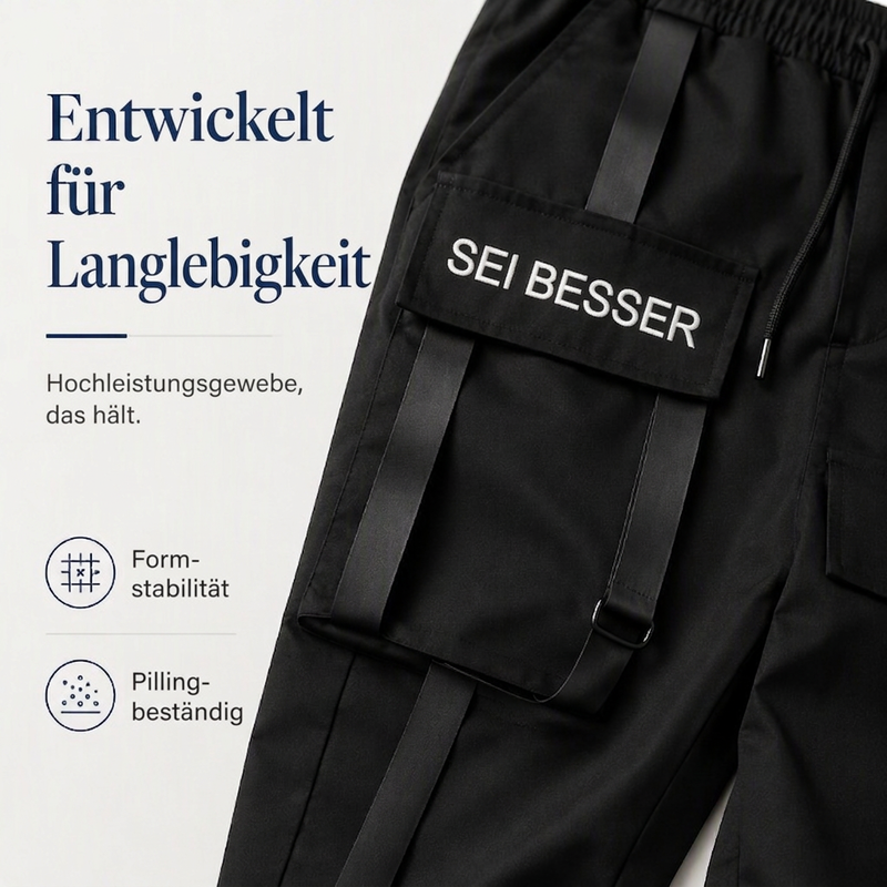 📢🎉50%Rabatt!!!🛍️✨Weite Cargohose für Herren