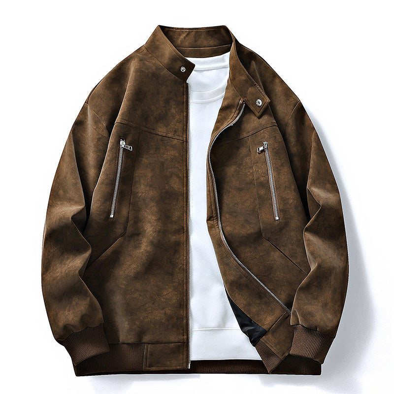 📢📢50%Rabatt!!!🎉✨Herren Retro Bomberjacke mit Stehkragen