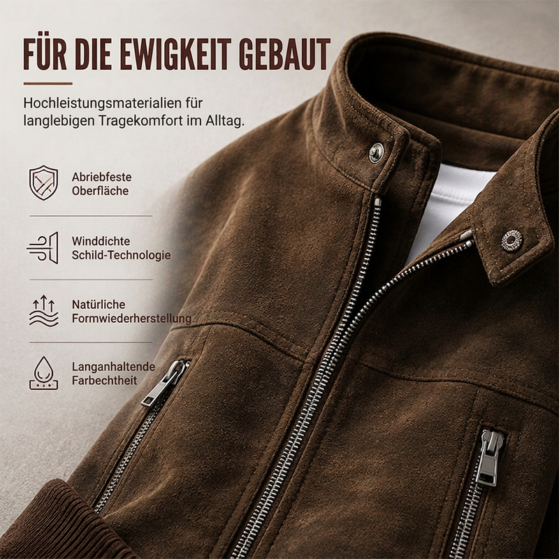 📢📢50%Rabatt!!!🎉✨Herren Retro Bomberjacke mit Stehkragen