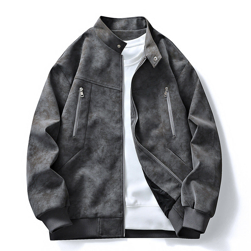 📢📢50%Rabatt!!!🎉✨Herren Retro Bomberjacke mit Stehkragen