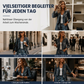 🔥Beliebtes Produkt ！✨Jeans-Trenchjacke für Damen mit offenem Schnitt