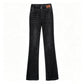 📢📢50%Rabatt!!!🎉✨Damen Schlagjeans mit hohem elastischem Bund