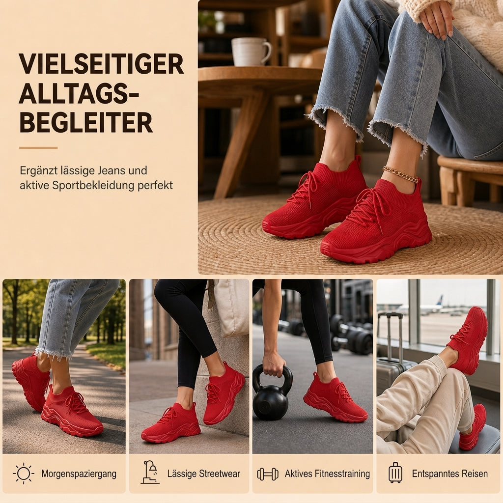 👟 50% Rabatt | Einfach reinschlüpfen & bequem durch den Tag – Damen Slip-On Sneaker