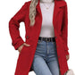 🌟 Der Look, den alle suchen – bei uns 50% günstiger! Elegante taillierte Damen-Mantel mit Knopfleiste
