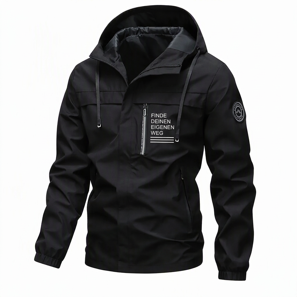 🔥Beliebtes Produkt ！✨Herren-Outdoor-Windjacke mit abnehmbarer Kapuze