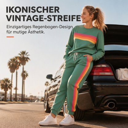📢📢50%Rabatt!!!🎉✨Zweiteiliges Set aus lässigem Sweatshirt und Jogginghose für Damen