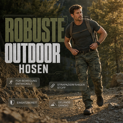 🔥Beliebtes Produkt ！✨Outdoor-Cargohose mit geradem Bein für Herren