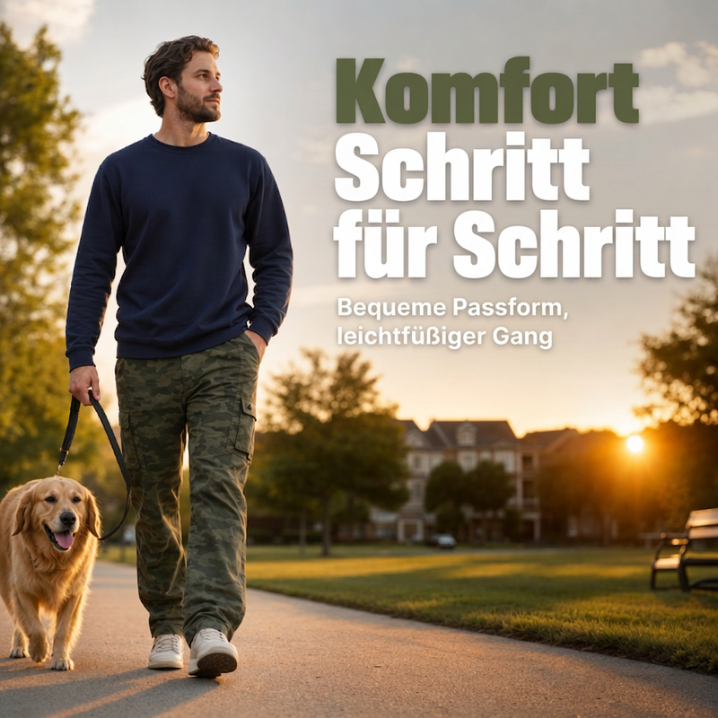 🔥Beliebtes Produkt ！✨Outdoor-Cargohose mit geradem Bein für Herren
