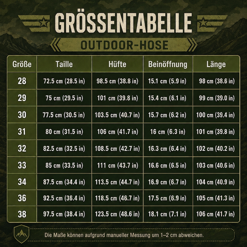 🔥Beliebtes Produkt ！✨Outdoor-Cargohose mit geradem Bein für Herren