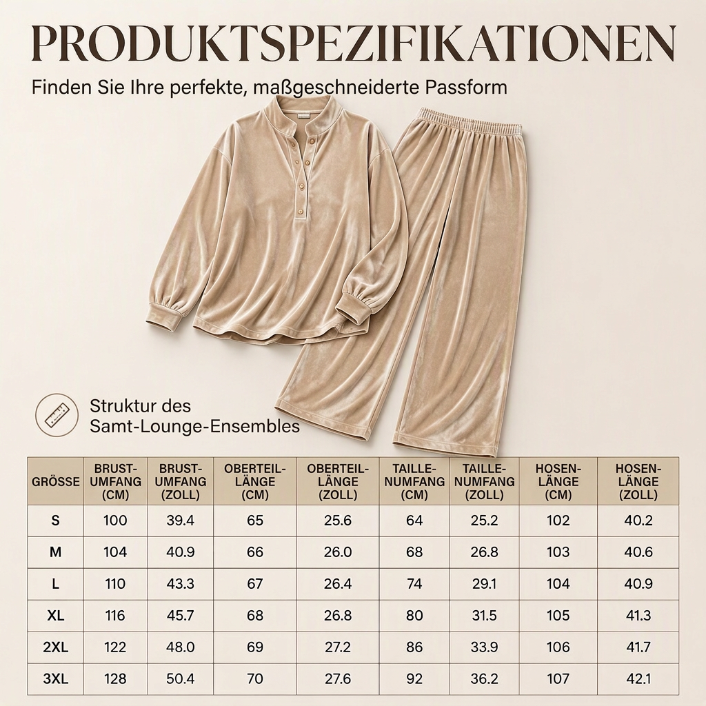 🔥Beliebtes Produkt ！✨Damen-Langarm-Hemdbluse und Weite-Hosen-Set