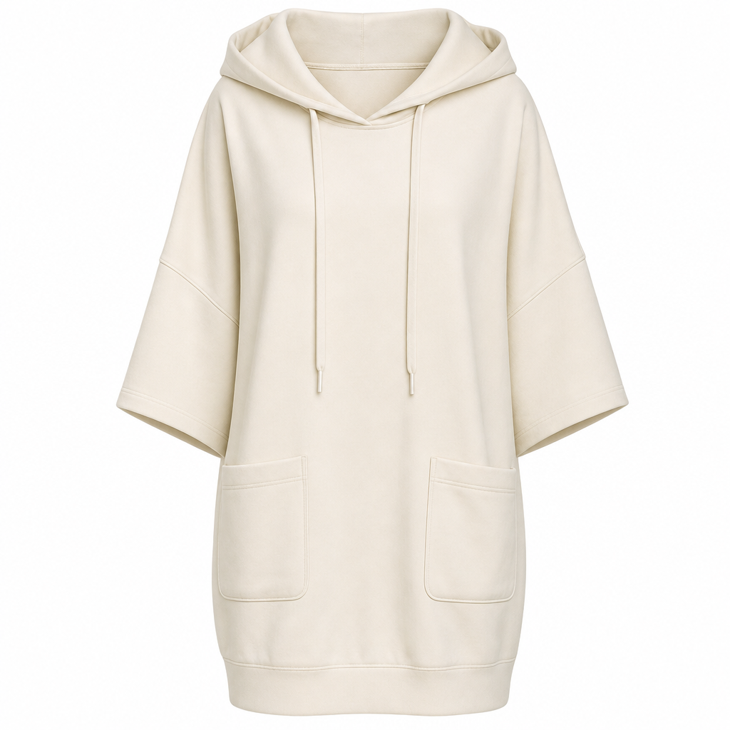 🔥Beliebtes Produkt ！✨Lässiges einfarbiges Kapuzensweatshirt für Damen