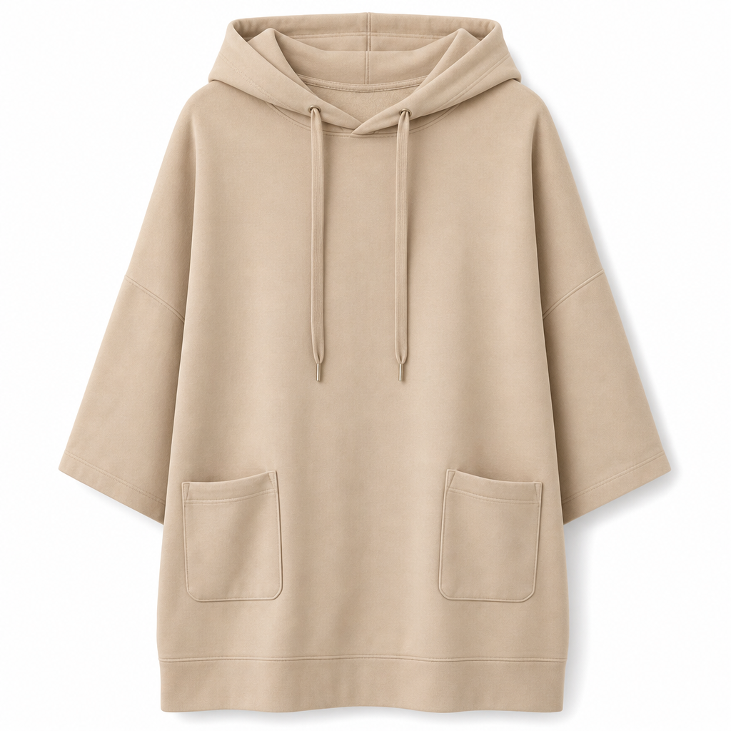 🔥Beliebtes Produkt ！✨Lässiges einfarbiges Kapuzensweatshirt für Damen