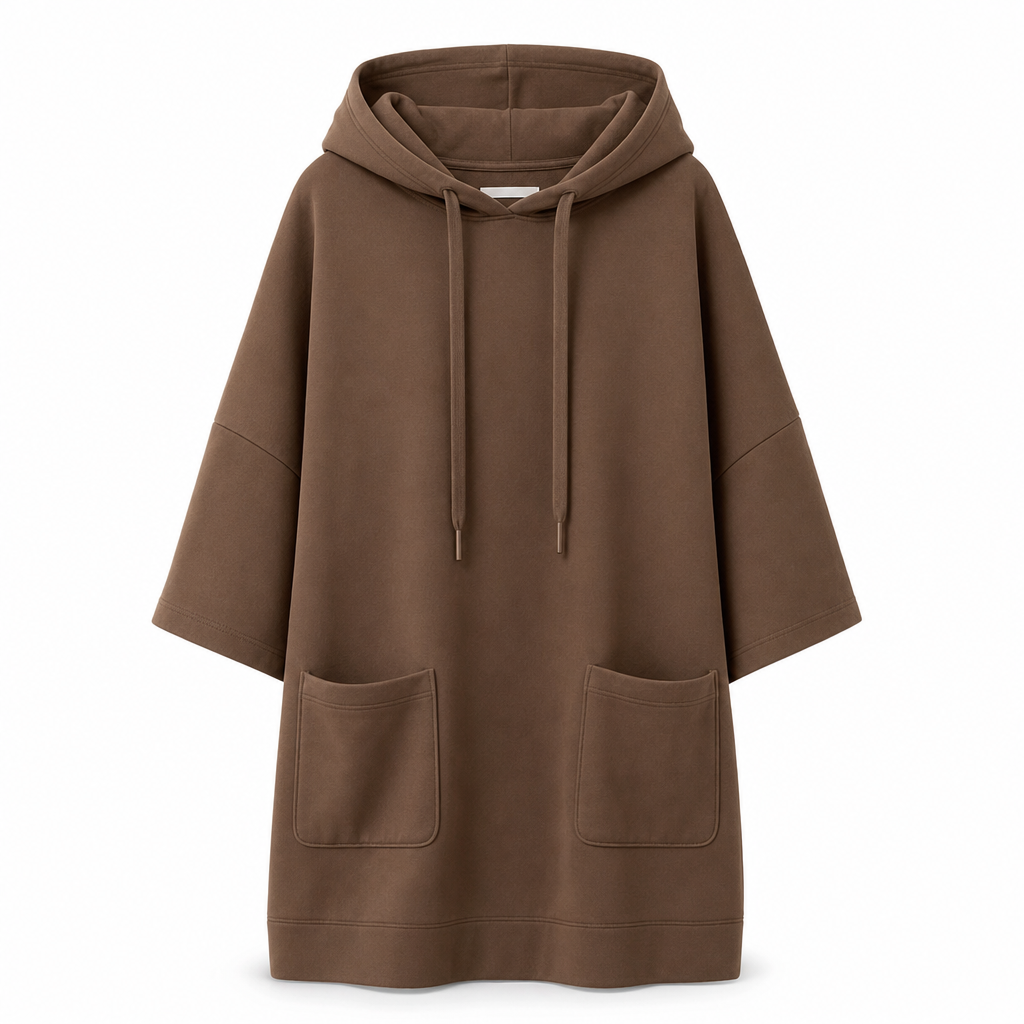 🔥Beliebtes Produkt ！✨Lässiges einfarbiges Kapuzensweatshirt für Damen