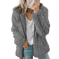 🚨 Eilmeldung: 50% endet heute Nacht! Damen-Kapuzenjacke mit Reißverschluss aus flauschigem Material