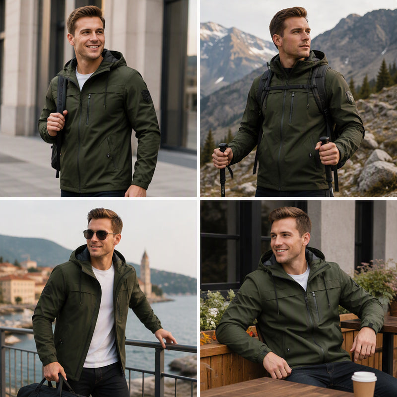 🔥Beliebtes Produkt ！✨Wetterfeste Kapuzenjacke